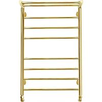 Водяной полотенцесушитель Domoterm Медея с/п П8 500x800 с полкой Золото — фото 1, Водяные полотенцесушители