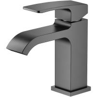 Смеситель для раковины Raglo R02.10.09 Графит матовый — фото 1, Смесители для раковины