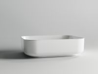 Раковина-чаша Ceramicanova Element 50 CN6011 Белая — фото 18, Раковины накладные