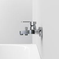 Товар: Смеситель для ванны Laparet Molera N2033502LPT Хром - фото 5 Смеситель для ванны Laparet Molera N2033502LPT Хром — фото 5, Для душа и ванны