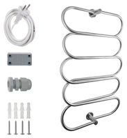 Электрический полотенцесушитель Energy Aura 1000x600 EETR0AURA1006000000 Хром — фото 5, Электрические полотенцесушители