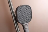 Душевая система Raglo R22.26.09 с термостатом Графит матовый — фото 28, Душевые стойки