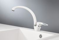 Granula-ST-03, БЕЛЫЙ СМЕСИТЕЛЬ КУХОННЫЙ — фото 1, Смесители для кухни