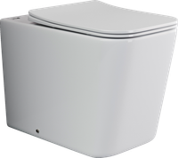 Товар: Унитаз Ceramicanova Cubic CN1809 приставной с сиденьем Микролифт - фото 3 Унитаз Ceramicanova Cubic CN1809 приставной с сиденьем Микролифт — фото 3, Приставные унитазы