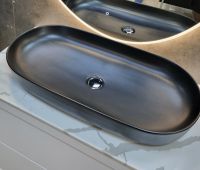 Раковина-чаша CeramaLux 80 78327MB Черная матовая — фото 2, Раковины