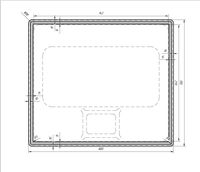 Зеркало TINY, 70/80 см, LED-подсветка арт-99.9025 — фото 4, Зеркала в ванную комнату