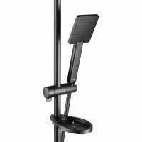 Товар: Душевой гарнитур Swedbe Hermes 5109B Черный матовый - фото 6 Душевой гарнитур Swedbe Hermes 5109B Черный матовый — фото 6, Душевые гарнитуры