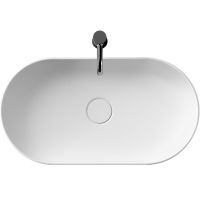 Раковина-чаша Alice Hide 65 31120109 Белая матовая — фото 5, Раковины