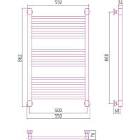Товар: Водяной полотенцесушитель Сунержа Богема+ прямая 800х500 05-0220-8050 Состаренная бронза - фото 8 Водяной полотенцесушитель Сунержа Богема+ прямая 800х500 05-0220-8050 Состаренная бронза — фото 8, Водяные полотенцесушители