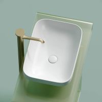 Раковина-чаша Ceramicanova Element 50 CN6055MW Белая матовая — фото 13, Раковины накладные