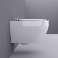 Унитаз Bond F01-10 подвесной Белый с сиденьем Микролифт — фото 19, Подвесные унитазы