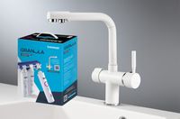 Комплект кухонный смеситель Granula 2088 Арктик + Фильтр Granula — фото 1, Смесители для кухни