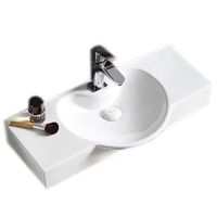 Раковина CeramaLux 70 STR 4280C Белая — фото 1, Мини-раковины