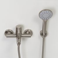 Wern 4201 Смеситель для ванны с коротким изливом — фото 2, Смеситель для ванны