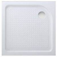Акриловый поддон для душа BelBagno Tray 90x90x15 Белый  с антискользящим покрытием — фото 1, Акриловые душевые поддоны