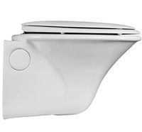 Товар: Унитаз Hatria Sculture YXKN01 подвесной без сиденья - фото 10 Унитаз Hatria Sculture YXKN01 подвесной без сиденья — фото 10, Подвесные унитазы