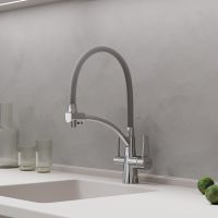 Товар: Смеситель для кухни Sancos Eri SC4001CH Хром Серый - фото 7 Смеситель для кухни Sancos Eri SC4001CH Хром Серый — фото 7, Смесители для кухни