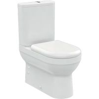 Унитаз компакт Creavit Letoon Белый без бачка и сиденья арт-LT361-11CB00E-0000 — фото 1, Напольные унитазы