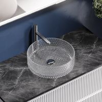 Раковина-чаша Ceramicanova Cristal 36 CN6062 Прозрачная — фото 31, Раковины накладные