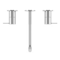 Смеситель для раковины встраиваемый CEZARES арт-LEAF-BLI3L-20-L-01-W0 — фото 4, Смесители для раковины