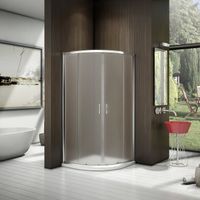 Товар: Душевой уголок Good Door Latte R-100 100x100 профиль Белый стекло прозрачное - фото 2 Душевой уголок Good Door Latte R-100 100x100 профиль Белый стекло прозрачное — фото 2, Душевые уголки