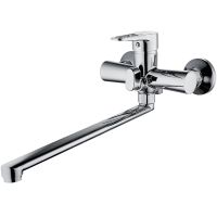 Смеситель для ванны G-Lauf NUD7-A045 универсальный Хром — фото 1, Смеситель для ванны