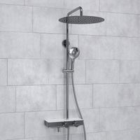 Товар: A113.117.101.CH Thermo Душевой комплект с термостатическим смесителем - фото 1 A113.117.101.CH Thermo Душевой комплект с термостатическим смесителем — фото 1, Душевые стойки