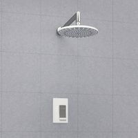 A12667WHITE Встраиваемый комплект для душа с верхней душевой насадкой — фото 1, Встраиваемые душевые комплекты