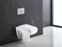 Товар: Унитаз Azario Pavia AZ-2005 подвесной Белый с сиденьем Микролифт - фото 5 Унитаз Azario Pavia AZ-2005 подвесной Белый с сиденьем Микролифт — фото 5, Подвесные унитазы