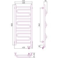 Товар: Электрический полотенцесушитель Сунержа Элегия 2.0 1000x400 R 00-5219-1040 Хром - фото 2 Электрический полотенцесушитель Сунержа Элегия 2.0 1000x400 R 00-5219-1040 Хром — фото 2, Электрические полотенцесушители