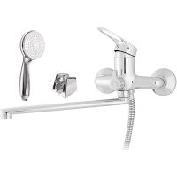 Смеситель для ванны Melodia della vita Classica MDV40741 универсальный Хром — фото 1, Смеситель для ванны