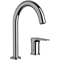 Смеситель для раковины Remer Class Line L57 Хром — фото 1, Смесители для раковины