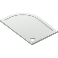 Акриловый поддон для душа Bas Раунд 120х80 L ПН00069 Белый — фото 3, Акриловые душевые поддоны