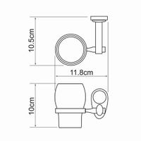 Товар: Аксесс Main K-9228 Подстаканник одинарный (блистер), хром, WasserKRAFT - фото 4 Аксесс Main K-9228 Подстаканник одинарный (блистер), хром, WasserKRAFT — фото 4, Комплектующие для туалета