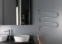 Водяной полотенцесушитель Margaroli Vento 400OB Бронза — фото 3, Водяные полотенцесушители