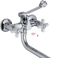 Товар: Смеситель для ванны Haiba HB2618 универсальный Хром - фото 3 Смеситель для ванны Haiba HB2618 универсальный Хром — фото 3, Смеситель для ванны