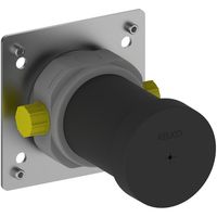 Душевая система Keuco IXMO 59602 370001 с термостатом Черная матовая — фото 12, Встраиваемые душевые комплекты