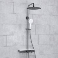 Товар: A113.116.155.CH Thermo Душевой комплект с термостатическим смесителем - фото 2 A113.116.155.CH Thermo Душевой комплект с термостатическим смесителем — фото 2, Душевые стойки