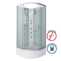 Товар: Душевая кабина Niagara Classic NG-3301-14BKG (90х90х200) средний поддон(26см),стекло матовое,4 места - фото 2 Душевая кабина Niagara Classic NG-3301-14BKG (90х90х200) средний поддон(26см),стекло матовое,4 места — фото 2, Душевые кабины