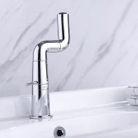 Смеситель для раковины Haiba Хром арт-HB10813 — фото 4, Смесители для раковины