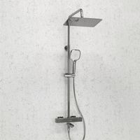 A199.069.065.010.CH Thermo Душевой комплект с термостатическим смесителем — фото 1, Душевые стойки