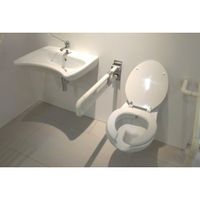 Товар: Унитаз Creavit BD320-11CB00E-0000 подвесной для инвалидов Белый без сиденья - фото 6 Унитаз Creavit BD320-11CB00E-0000 подвесной для инвалидов Белый без сиденья — фото 6, Унитазы