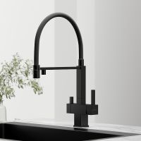 Смеситель для кухни Sancos Moro SC4006MB Черный матовый — фото 5, Смесители для кухни