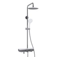 Товар: A113.067.155.CH Thermo Душевой комплект с термостатическим смесителем - фото 3 A113.067.155.CH Thermo Душевой комплект с термостатическим смесителем — фото 3, Душевые стойки