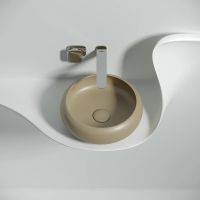 Раковина-чаша Ceramicanova Element 36 CN6050MC Капучино матовая — фото 6, Раковины накладные