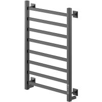 Электрический полотенцесушитель Comfysan Roma-K EC-8 80x50 016609 Черный матовый — фото 1, Электрические полотенцесушители