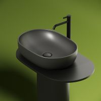 Товар: Раковина-чаша Ceramicanova Element 60 CN6047MDH Темный антрацит матовый - фото 7 Раковина-чаша Ceramicanova Element 60 CN6047MDH Темный антрацит матовый — фото 7, Раковины