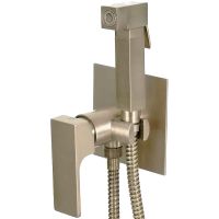 Гигиенический душ со смесителем Remer Absolute AU65XV Сталь — фото 1, Гигиенические души