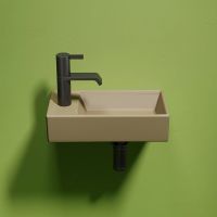 Раковина Ceramicanova Element 41 R CN6051RMC Капучино матовая — фото 7, Мини-раковины