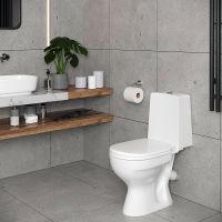 Унитаз компакт Aringa Рио AR01003WH с бачком и сиденьем — фото 4, Напольные унитазы